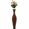 Uniquewise Metal Floor Vase Centerpiece Home Decoration for Dried Flower and Artificial Floral Arrangements QI004521